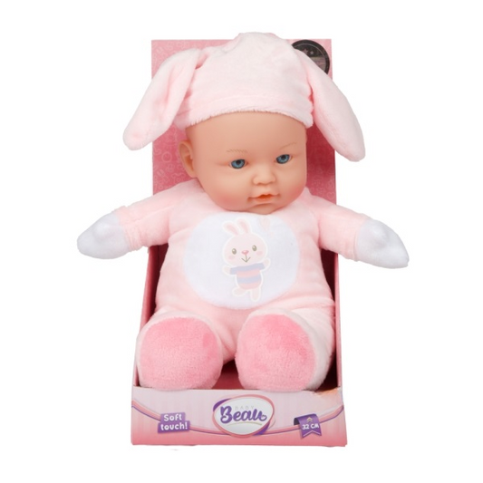 Beau Babydocka med djurdräkt – 31 cm