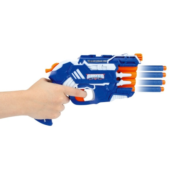 FOAM STRIKEX Pistol – 4 Shot + 5 skumkulor