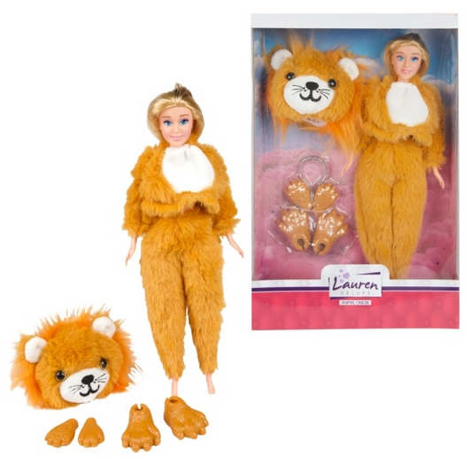 Lauren docka i onesie – med tillbehör