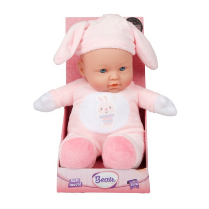 Beau Babydocka med djurdräkt – 31 cm