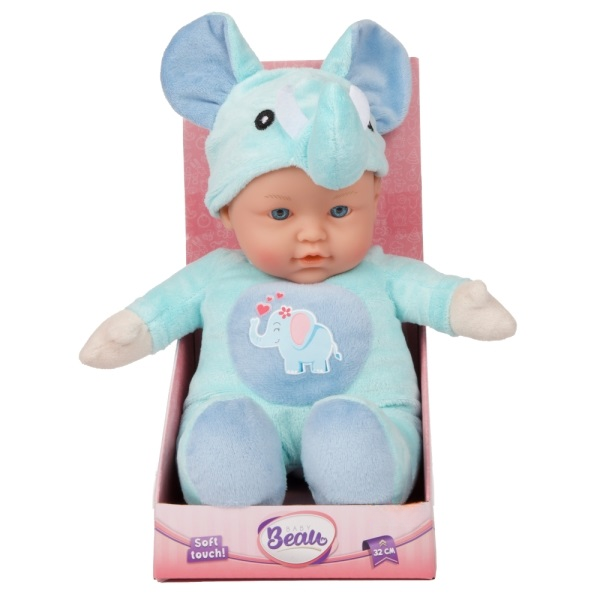 Beau Babydocka med djurdräkt – 31 cm