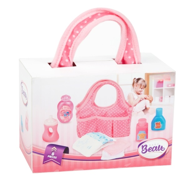 Beau Skötväska med tillbehör till babydocka
