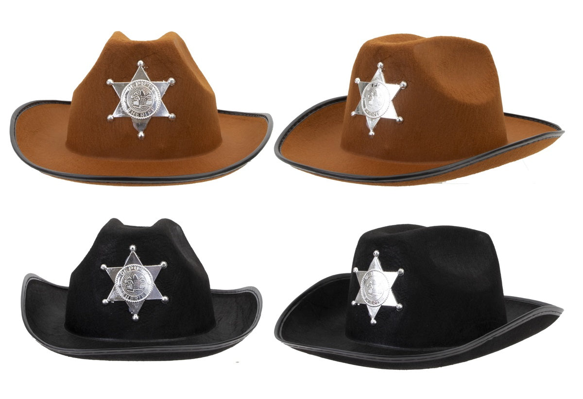 Cowboyhatt barn med stjärna