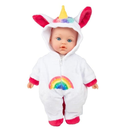 Dockkläder Onesie – Djurdräkter för 40 cm docka