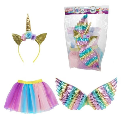 Enhörningsset med vingar och tyllkjol – Dream Horse