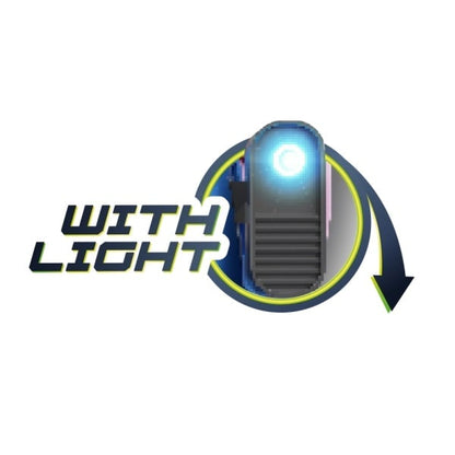 FOAM STRIKEX – Battle Hero Mask med LED-ljus (2 färger)