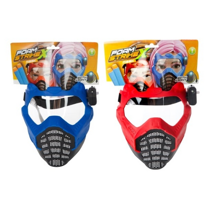 FOAM STRIKEX – Battle Hero Mask med LED-ljus (2 färger)