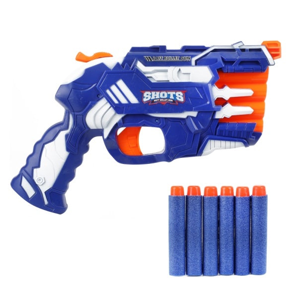 FOAM STRIKEX Pistol – 4 Shot + 5 skumkulor