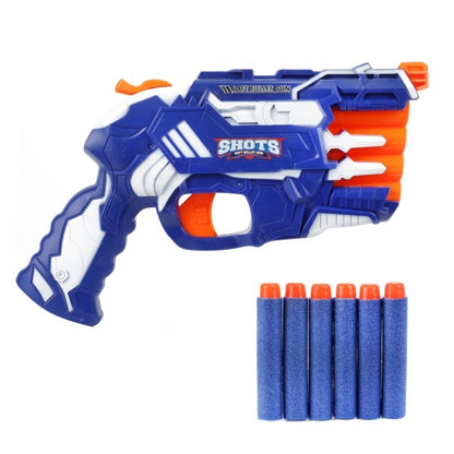 FOAM STRIKEX Pistol – 4 Shot + 5 skumkulor