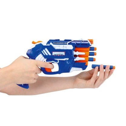 FOAM STRIKEX Pistol – 4 Shot + 5 skumkulor