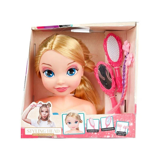 Glamour Shine – Stylinghuvud med borste & spegel (3+)