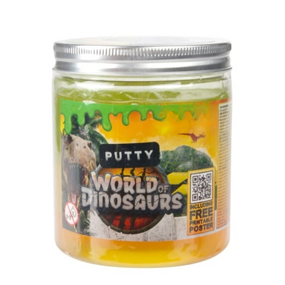 GLOW N FUN Glow in the Dark Putty – XL burk (3 olika)