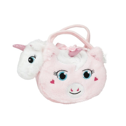 Plysch Enhörning i Handväska – 2 olika modeller
