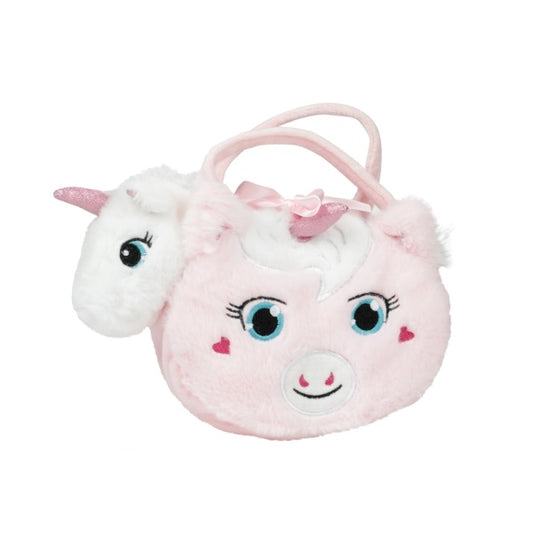 Plysch Enhörning i Handväska – 2 olika modeller