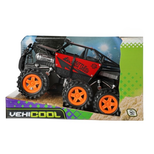 VEHICOOL Monster Truck – 6 hjul & friktion (3 modeller)